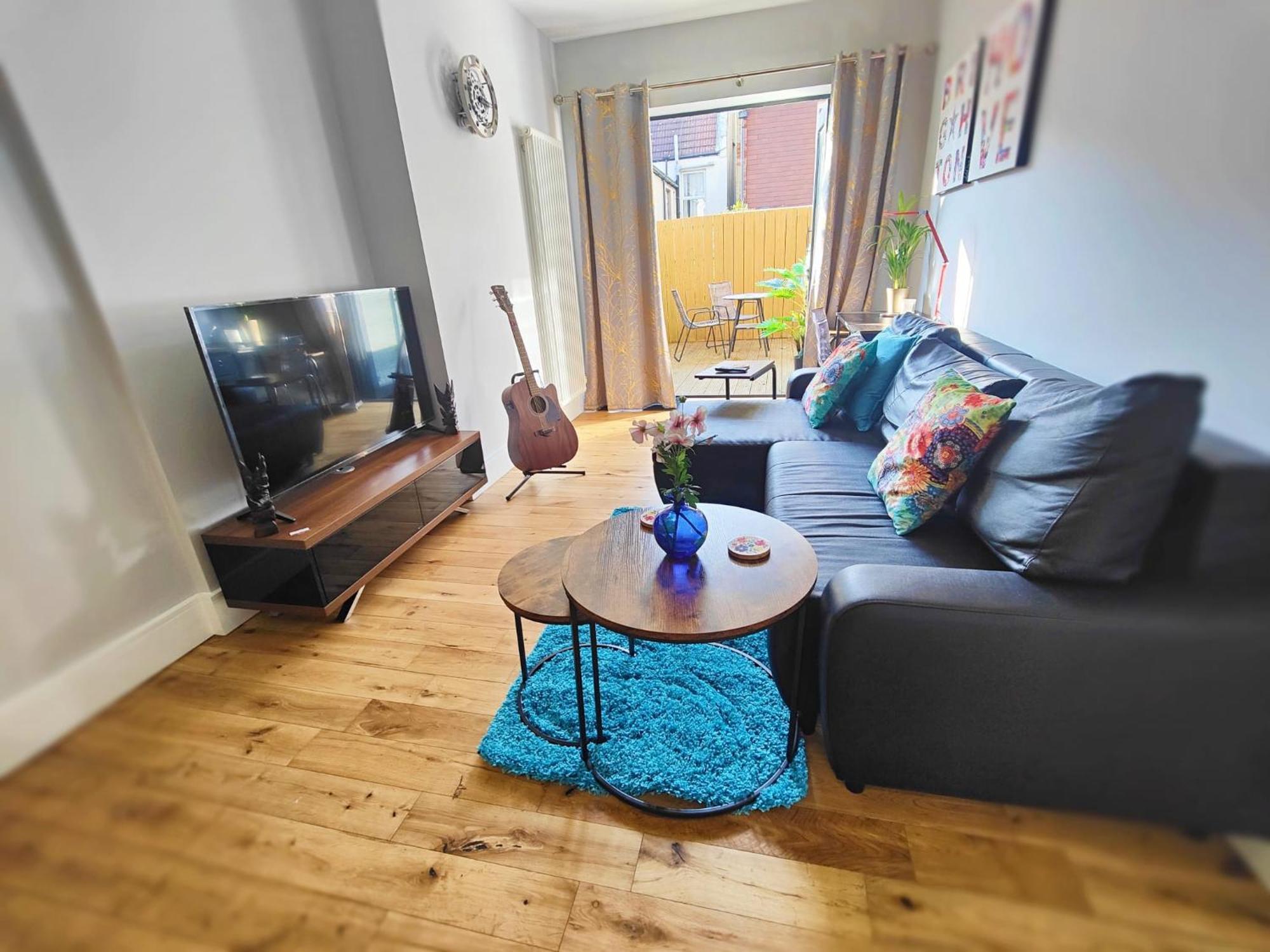 Modern Central Brighton Patio Apartment Dış mekan fotoğraf